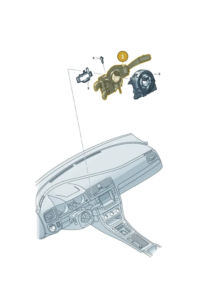 5Q0953521MFIGI — Skoda Fabia (2021-2022) diagram 6vn953050, position 1
