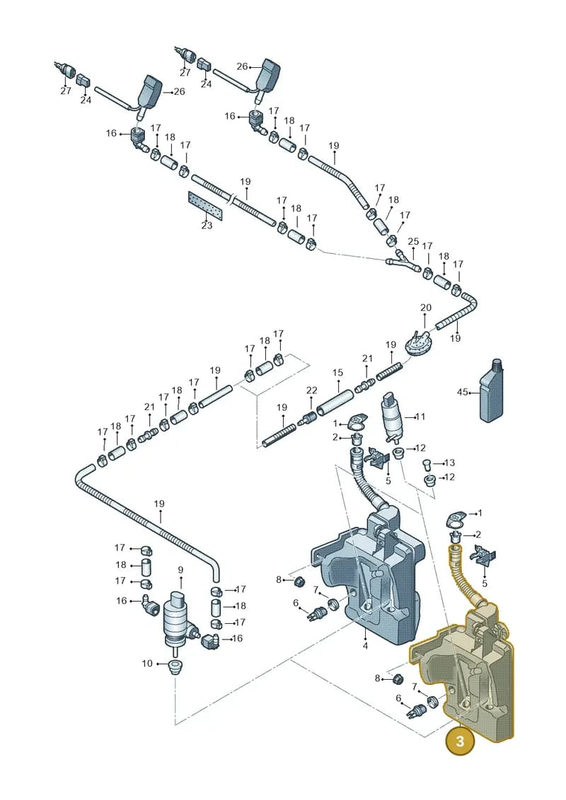 5Q0955453S — SEAT Leon ST (2016-2020) diagram 672955100, position 3