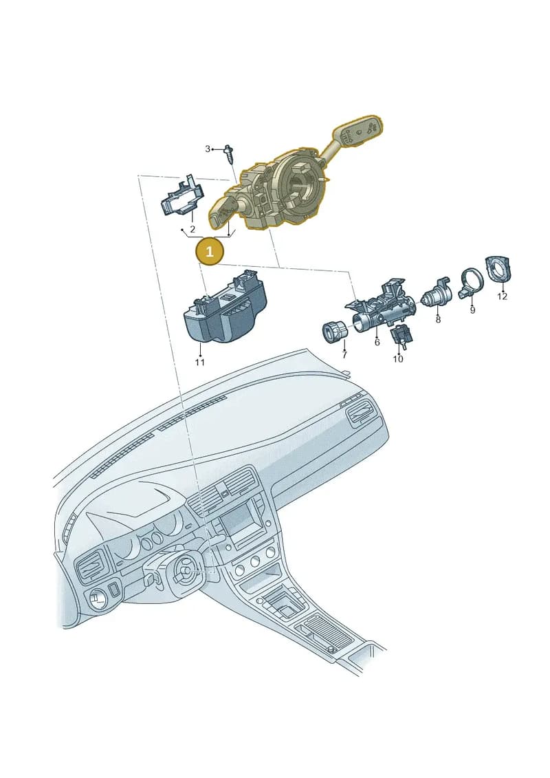 5Q1953507GD — SEAT Leon ST (2016-2020) diagram 591953050, position 1