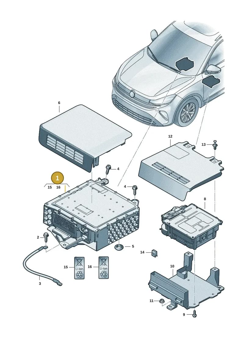 5QA915107B — Skoda Kodiaq (2024-2024) diagram 57x915050, position 1