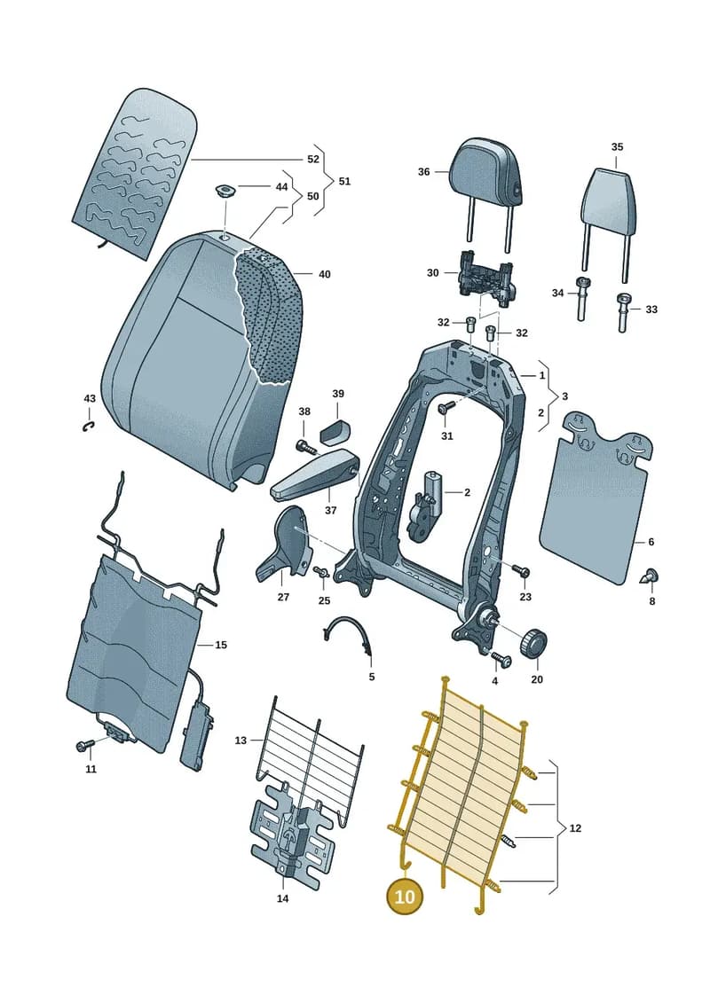 5QD881703 — SEAT CUPRA Tavascan (2023-) diagram 11a881500, position 10