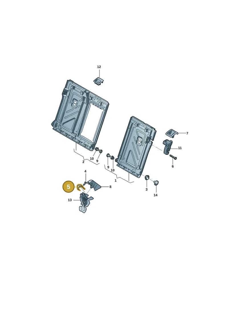 5QD886193 — Skoda Octavia (2021-) diagram 11d885020, position 5