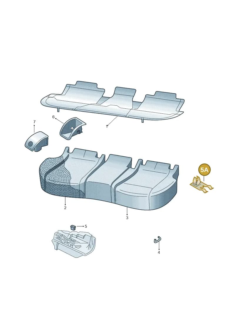 5QD886193 — Volkswagen Tharu (2020-2020) diagram 753885200, position 5A