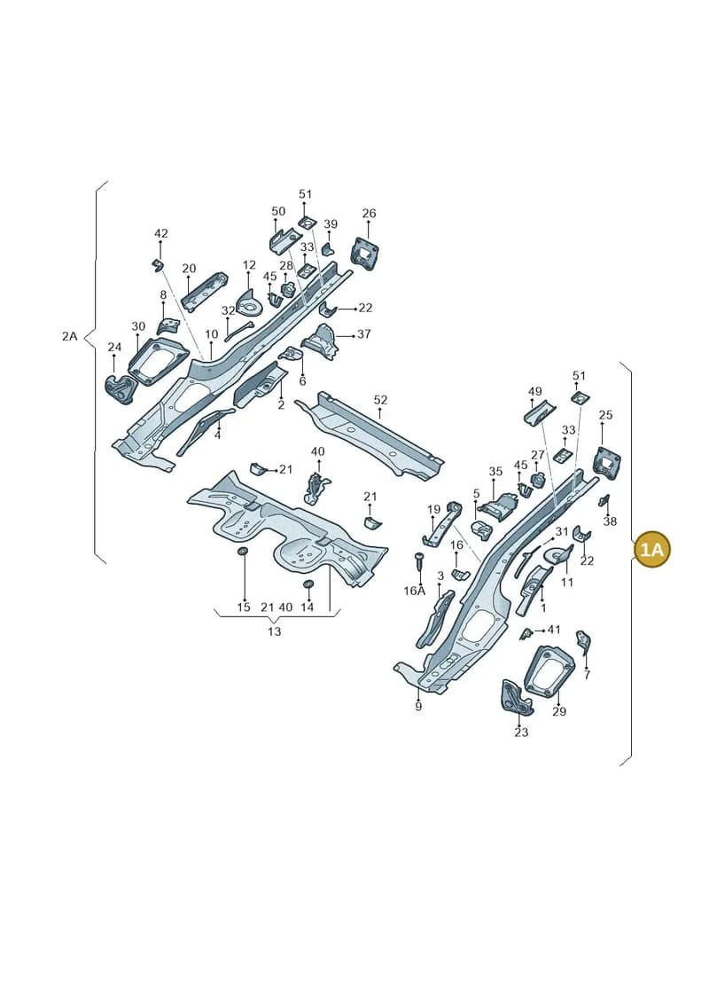 5QE803501M — Skoda Octavia (2019-2022) diagram 585803010, position 1A