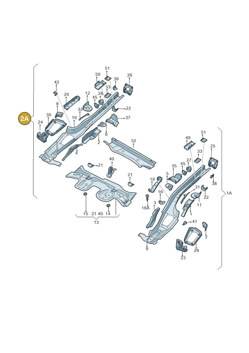 5QE803502M — Skoda Octavia (2019-2022) diagram 585803010, position 2A