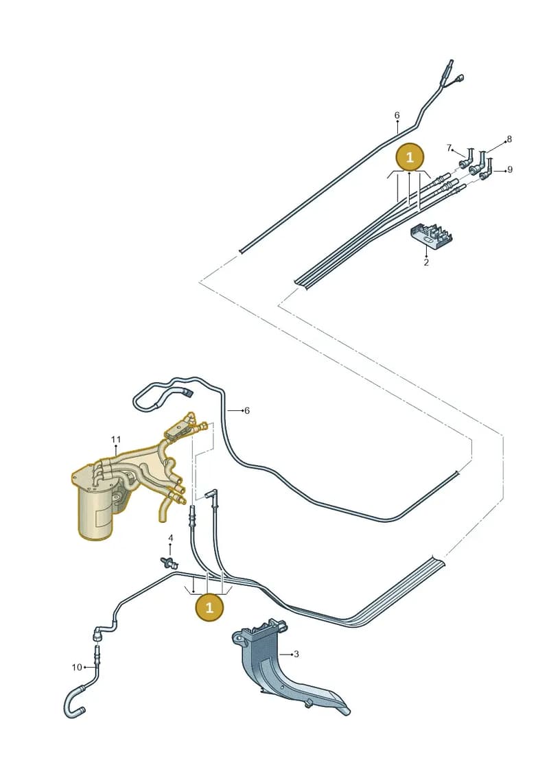 5QF200059H — Skoda Kodiaq (2018-2022) diagram 884201250, position 1