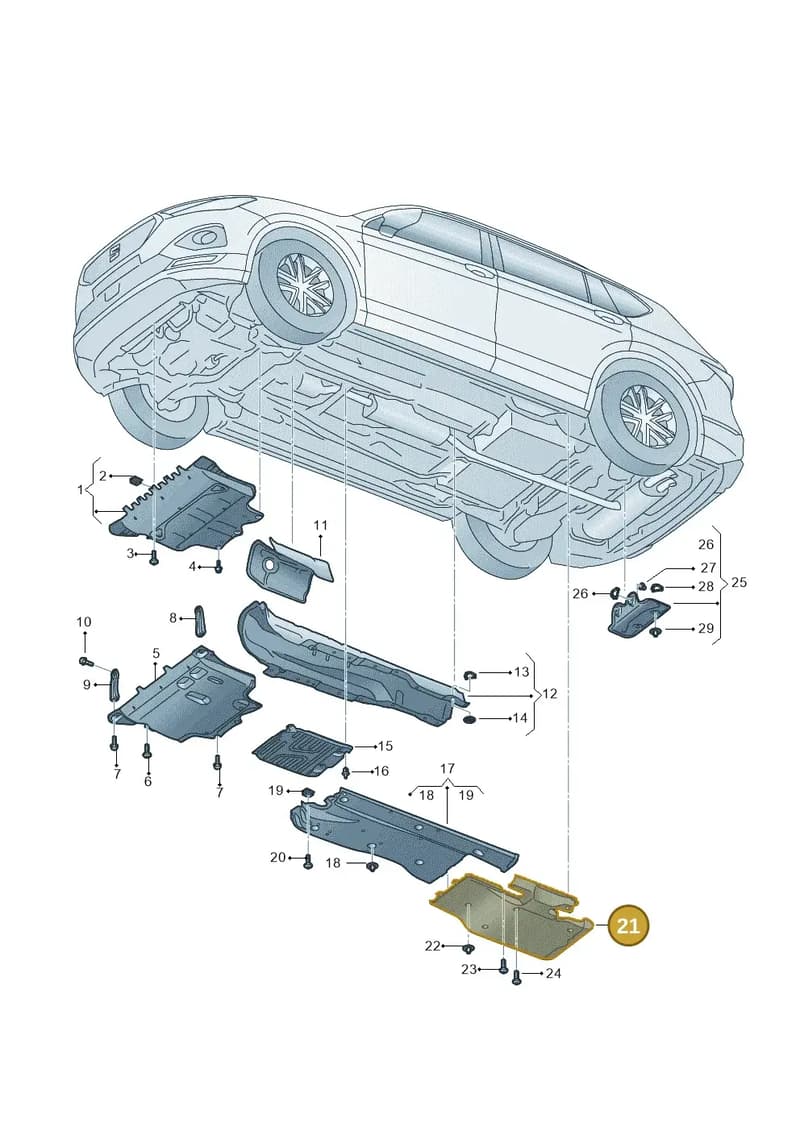 5QF825506H — SEAT Tarraco (2018-2024) diagram 591825015, position 21