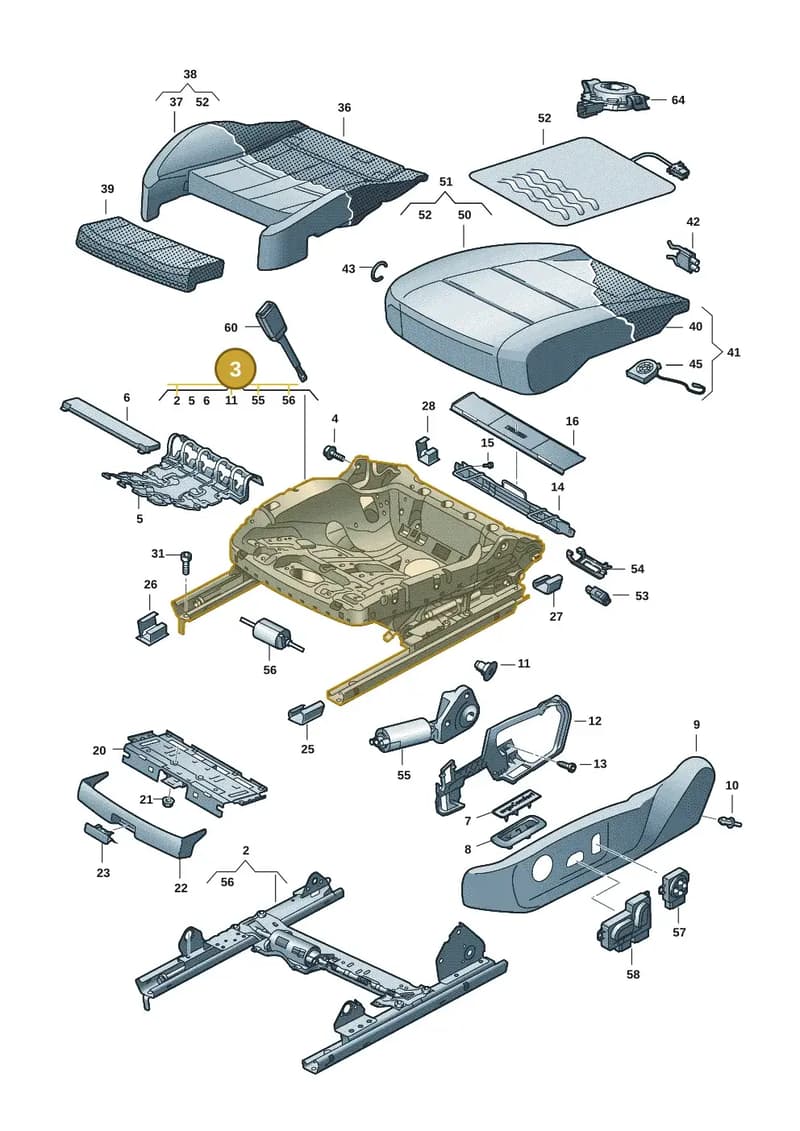 5QF881105S — Skoda Kodiaq (2024-2024) diagram 3j0881100, position 3