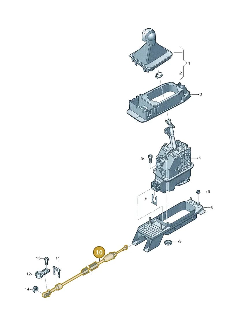 5QJ713265G — SEAT Tarraco (2018-2024) diagram 884713200, position 10