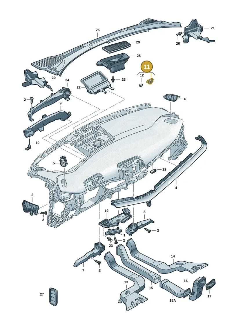 5QJ907643 — SEAT CUPRA Tavascan (2023-) diagram 20h819300, position 11