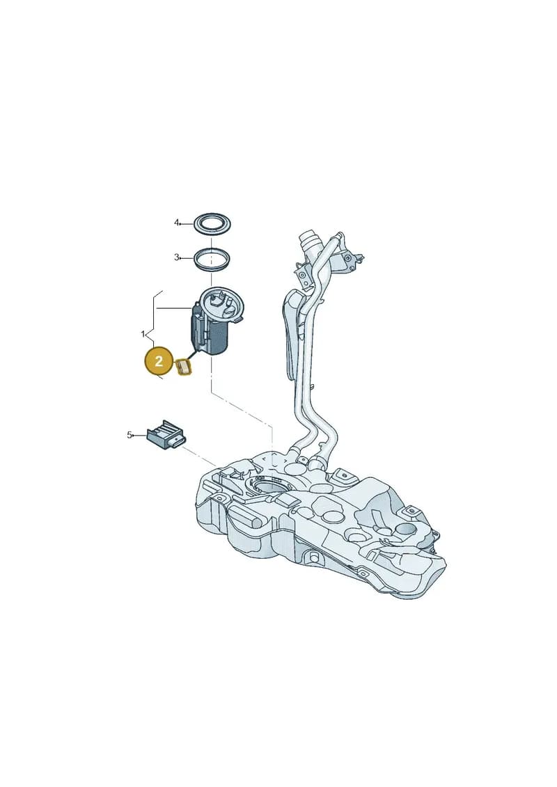 5QM919673 — Volkswagen Jetta 1.4 (2017-2024) diagram 431919300, position 2