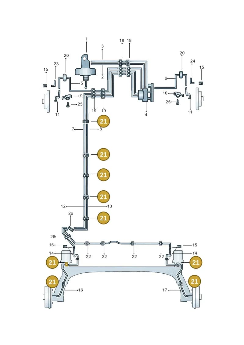 5Z0611797 — Volkswagen Polo Track (2023-) diagram 602611000, position 21