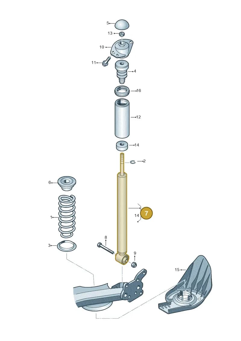 6C0513025AK — Skoda Fabia (2014-2022) diagram 672511000, position 7