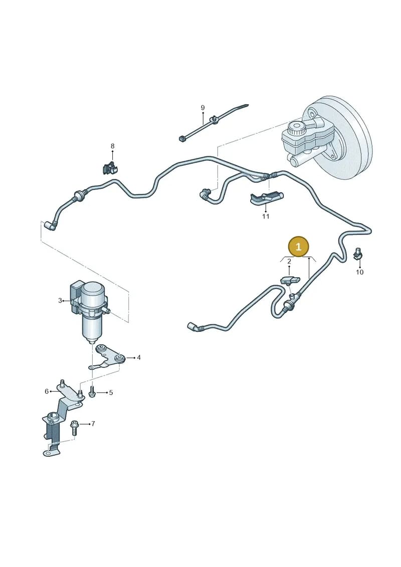 6C0612041AE — Skoda Fabia (2014-2022) diagram 792611800, position 1
