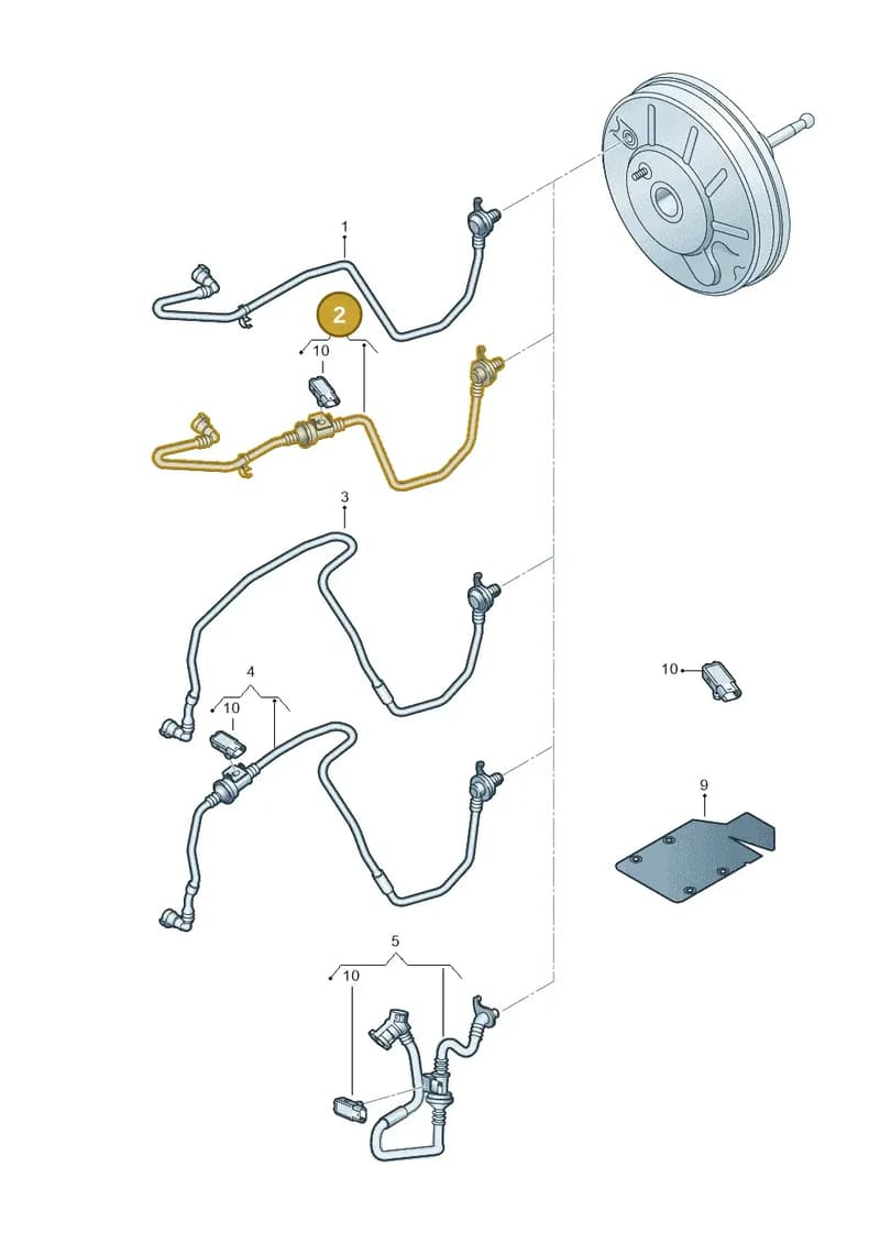 6C0612041AE — Skoda Fabia (2014-2022) diagram 773611700, position 2