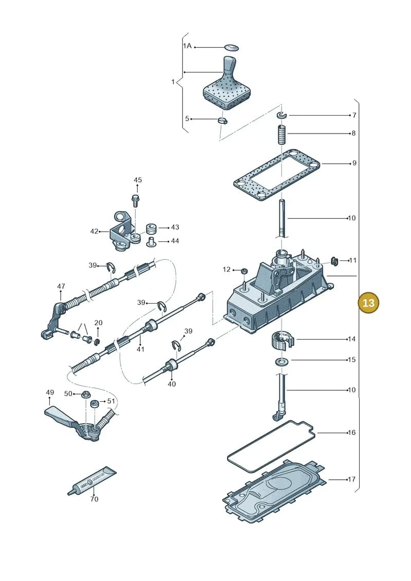 6C0711049F — SEAT Ibiza (2015-) diagram 672711300, position 13