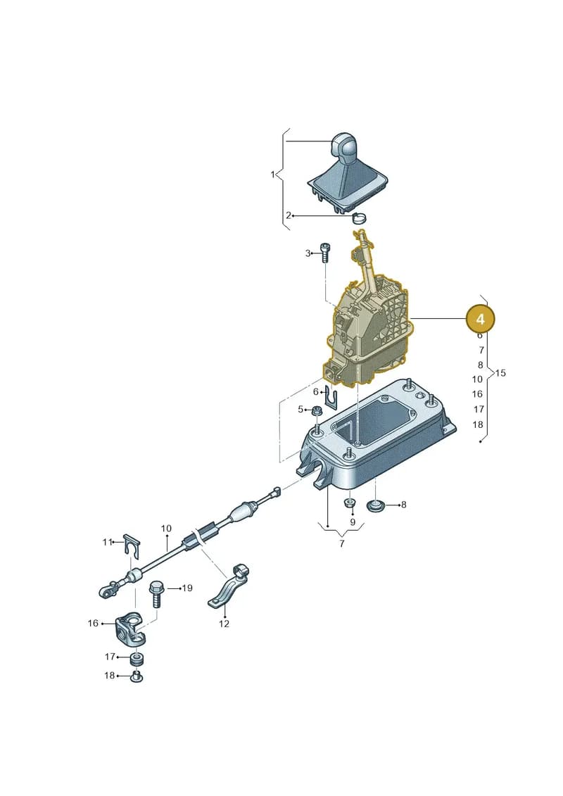 6C2713041C — SEAT Ibiza (2015-) diagram 773713100, position 4