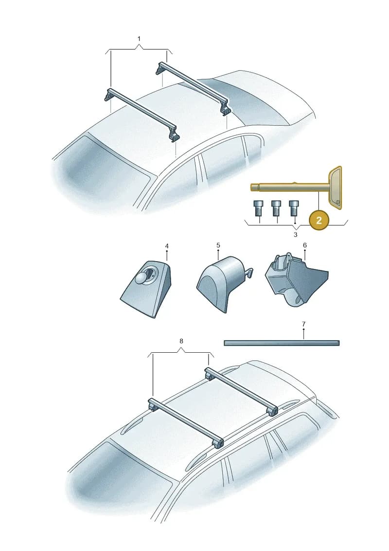 6Q0071712ST — Volkswagen Passat saloon (2010-2015) diagram 460071300, position 2