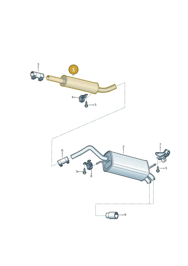 6Q0253201F — Volkswagen Polo (2008-2009) diagram 253253850, position 1