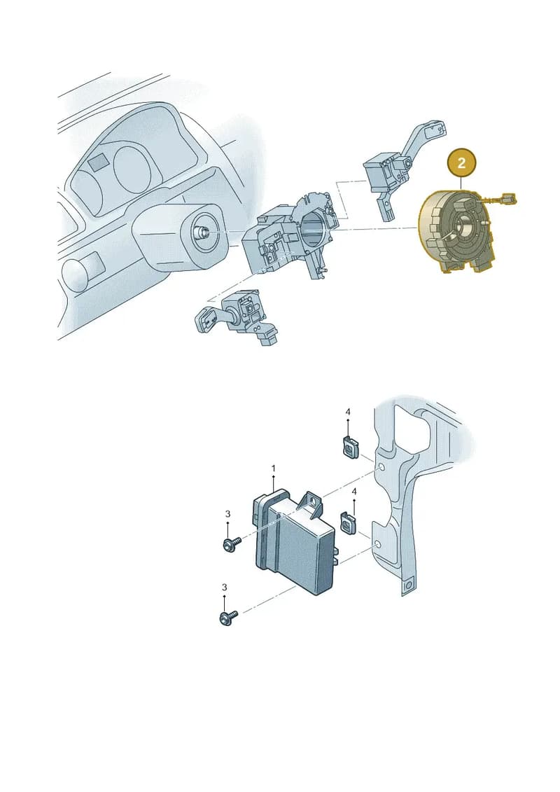 6Q0959654D — Skoda Roomster (2010-2015) diagram 481941250, position 2