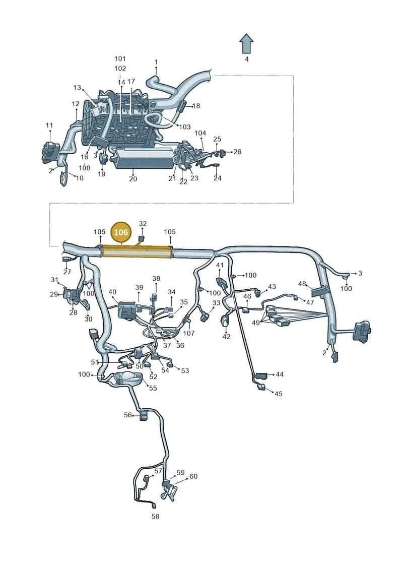 6Q0971615A — Skoda Rapid (2012-2022) diagram 740971850, position 106