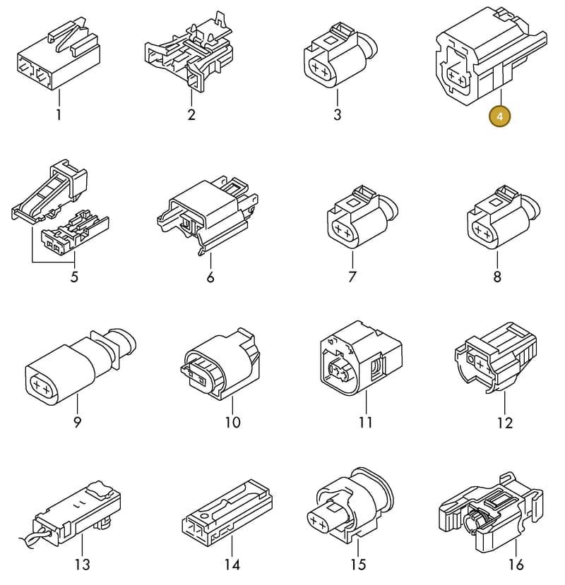 6Q0972623T — SEAT 1J0 platform diagram 198970120, position 4