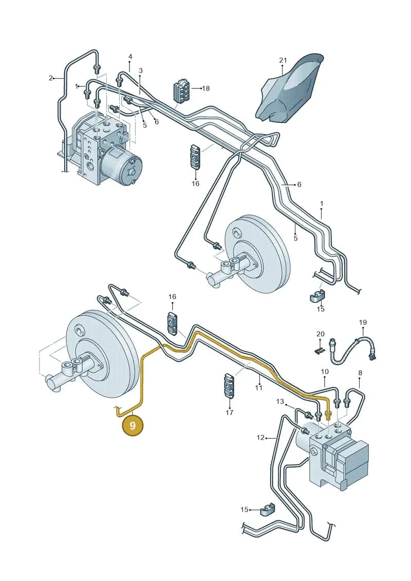 6Q2614724L — SEAT IBIZA                  06> (2005-) diagram 253614400, position 9