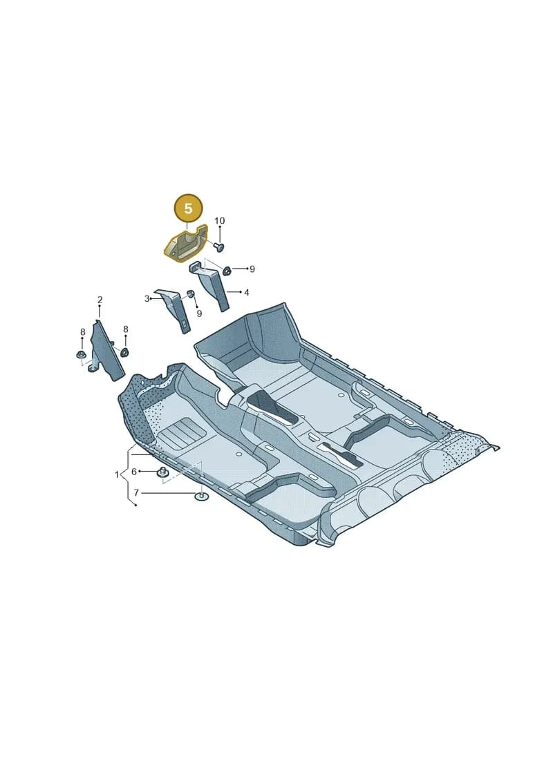 6Q2863129B9B9 — SEAT Ibiza (2012-) diagram 743863000, position 5