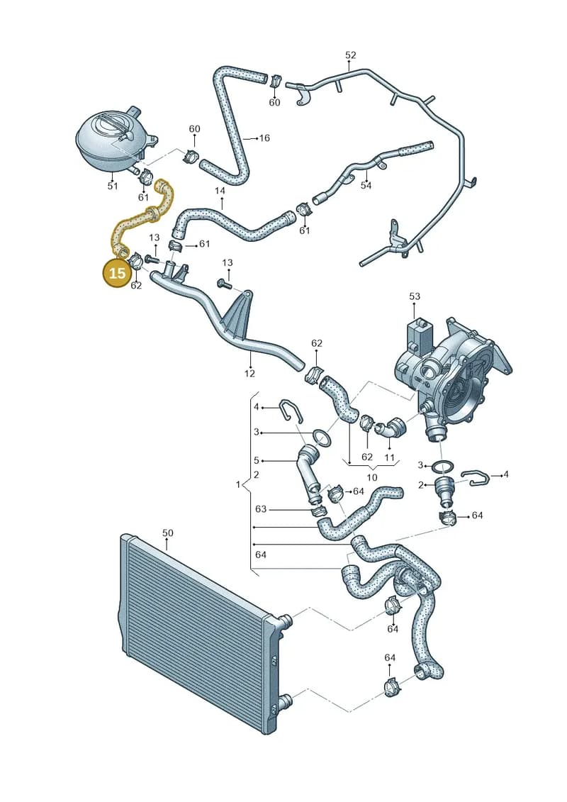 6R0122109L — SEAT Ibiza (2015-) diagram 773121500, position 15