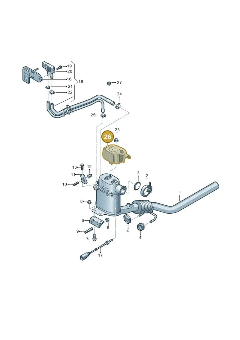 6R0131783A — SEAT Toledo Reference (2012-2015) diagram 672253600, position 26