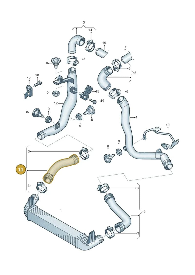 6R0145834B — SEAT Ibiza (2012-) diagram 672145810, position 11