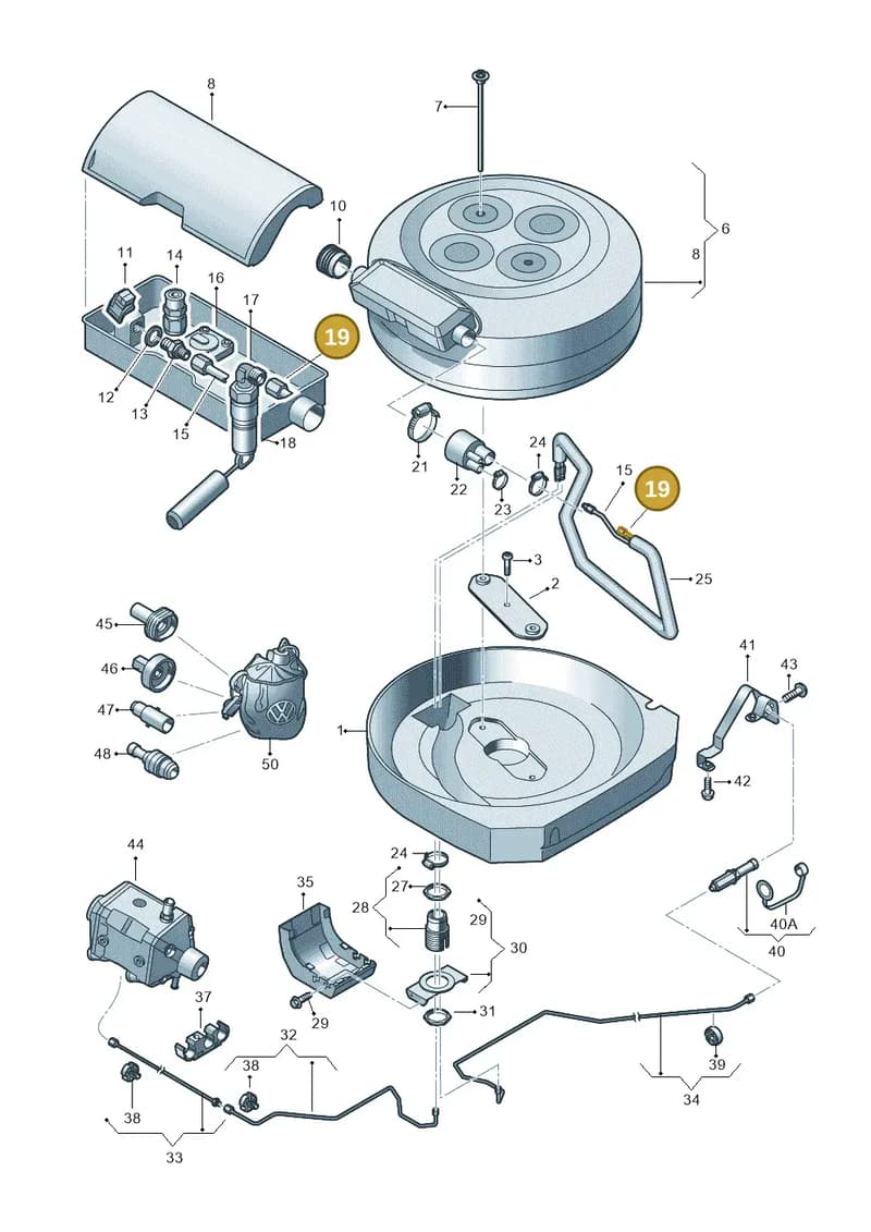 6R0201417A — SEAT Ibiza (2012-) diagram 672201090, position 19