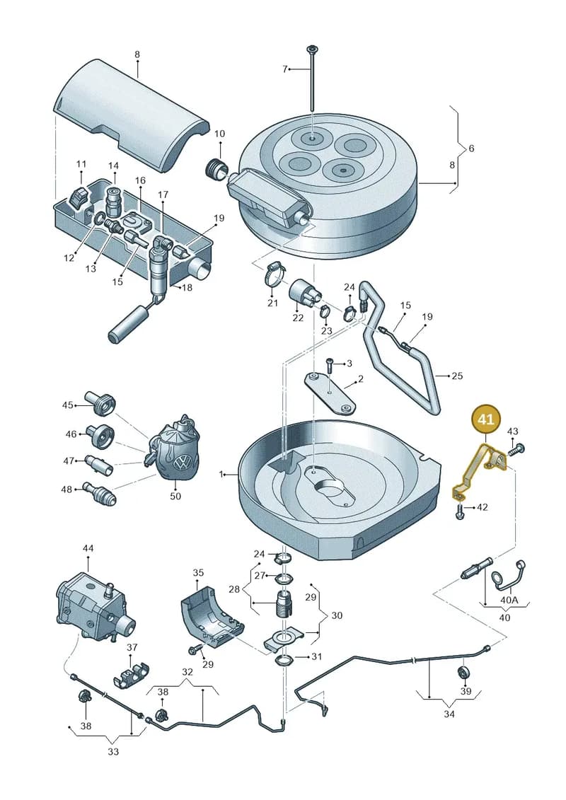 6R0201503 — SEAT Ibiza (2012-) diagram 672201090, position 41
