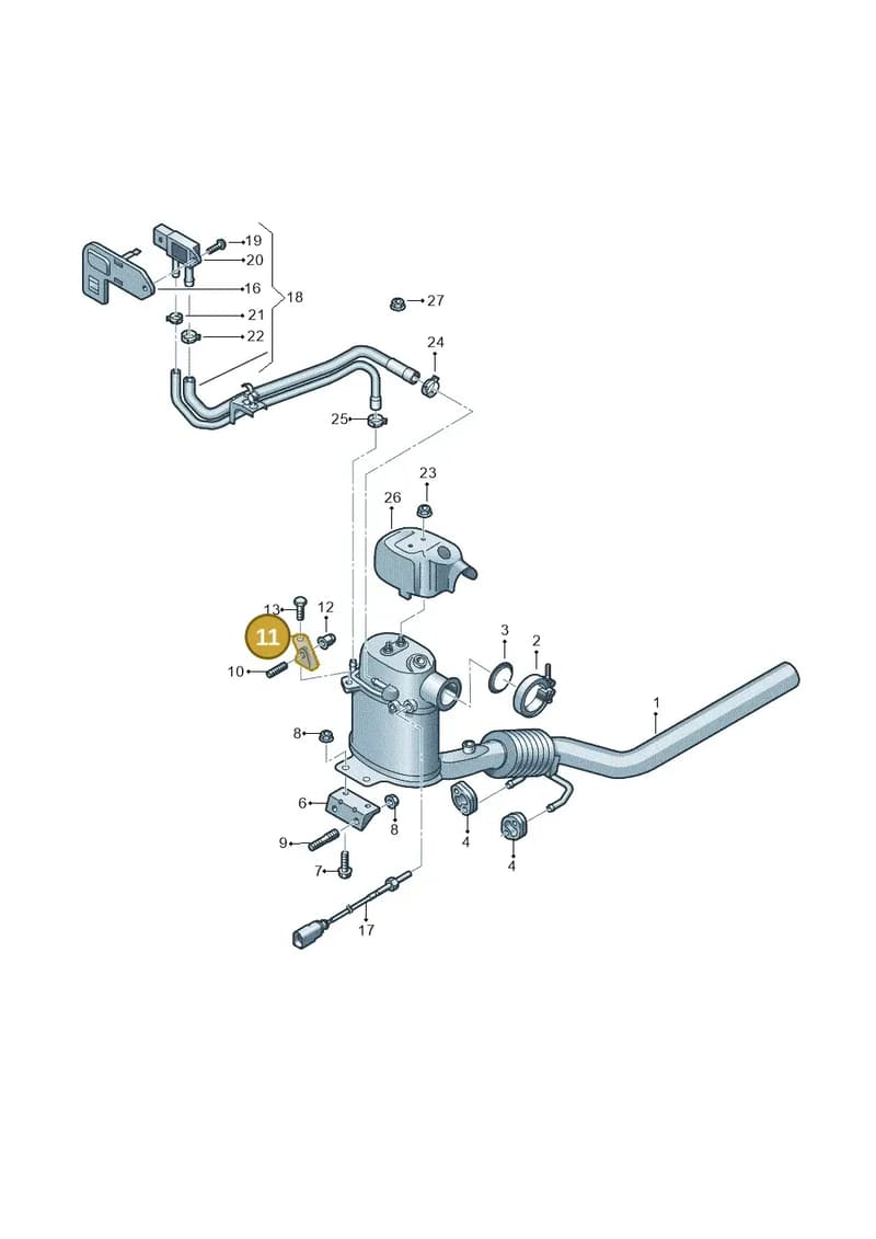 6R0253197 — SEAT Ibiza (2012-) diagram 672253600, position 11