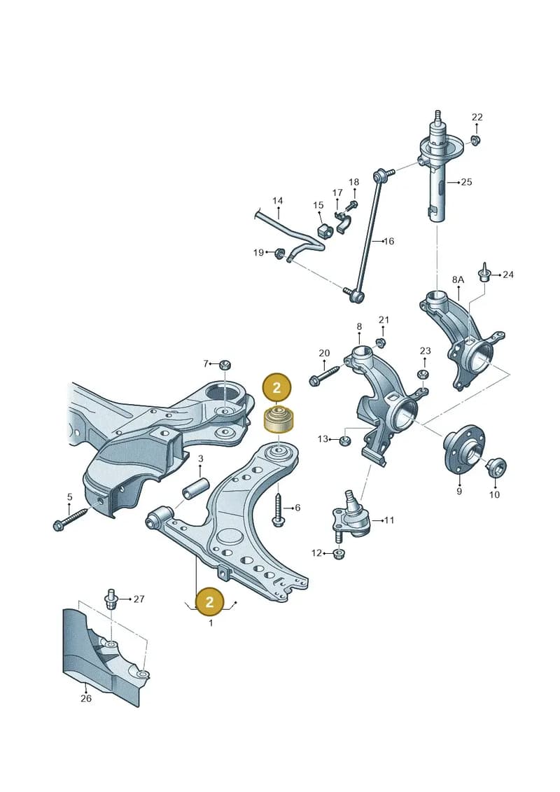 6R0407181B — SEAT Ibiza (2015-) diagram 657407000, position 2