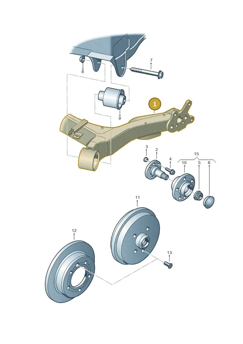 6R0500051C — SEAT Ibiza (2015-) diagram 253500200, position 1