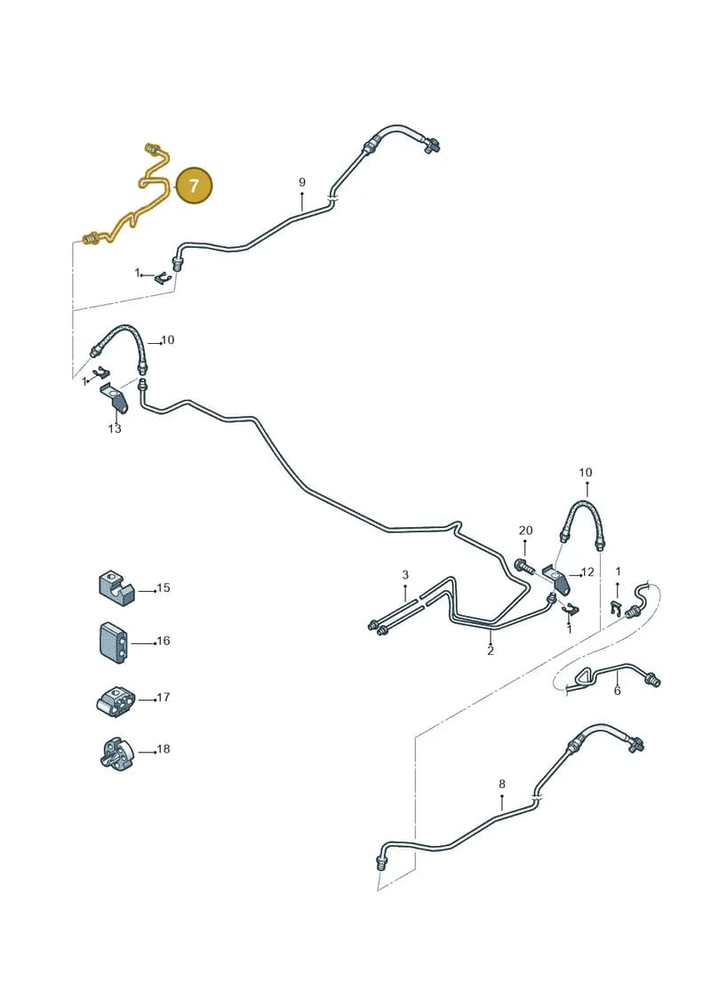 6R0611764 — SEAT Ibiza (2012-) diagram 672611300, position 7