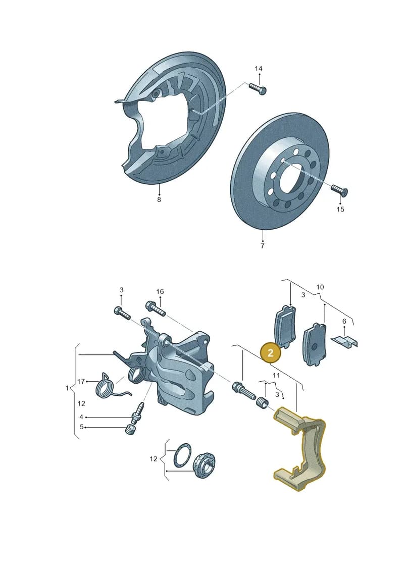 6R0615426 — Skoda Roomster (2010-2015) diagram 409615600, position 2