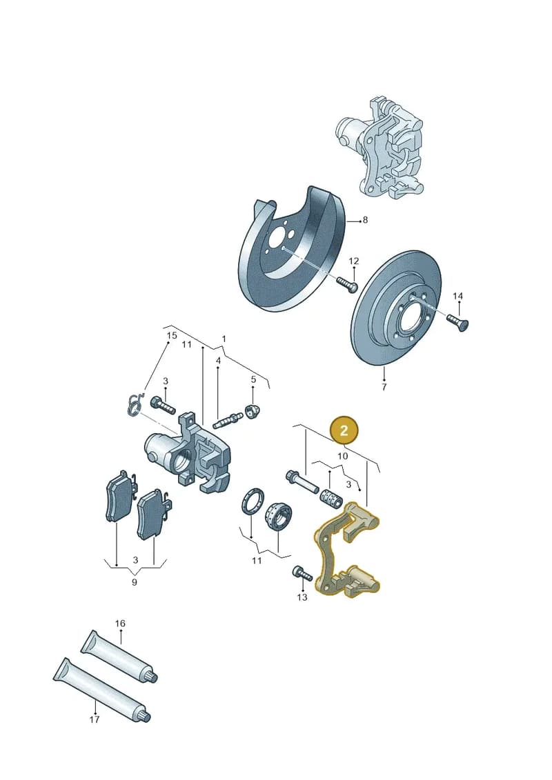 6R0615426 — Skoda Rapid (2012-2022) diagram 792615600, position 2