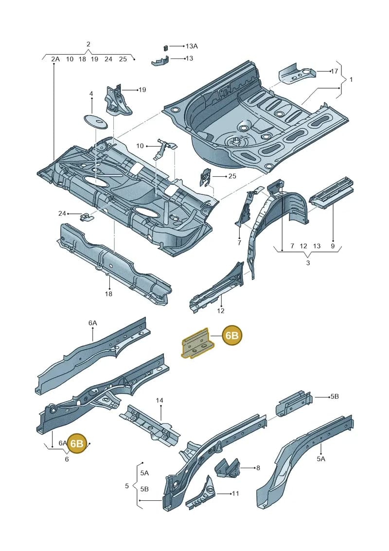 6R0803512 — SEAT Ibiza (2015-) diagram 639803250, position 6B
