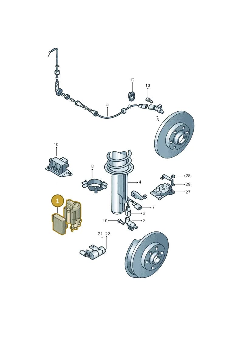 6R0907375AD — SEAT Ibiza Reference (2011-2012) diagram 608927000, position 1