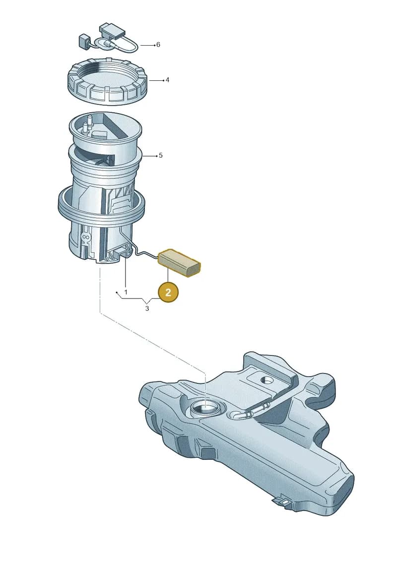 6R0919673B — Skoda Fabia (2014-2022) diagram 481919300, position 2