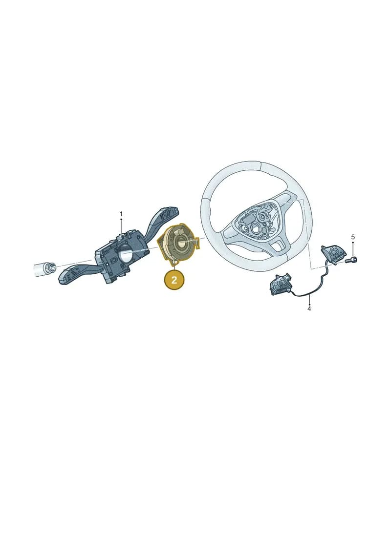 6R0959653 — Volkswagen Ameo 1,0 (2016-2020) diagram 883953500, position 2