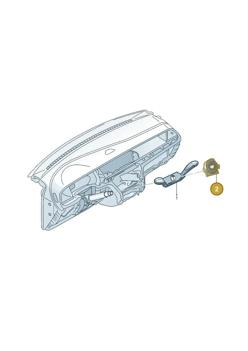 6R0959654 — Volkswagen Saveiro (2016-2017) diagram 565953510, position 2