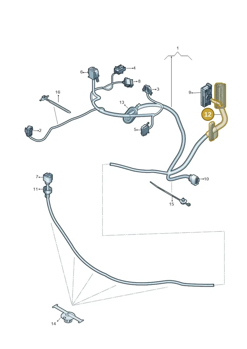 6R0959843B — SEAT Mii Electric (2020-2021) diagram 772972330, position 12