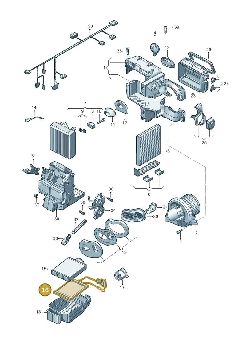 6R0963235 — SEAT Ibiza (2015-) diagram 773820100, position 16