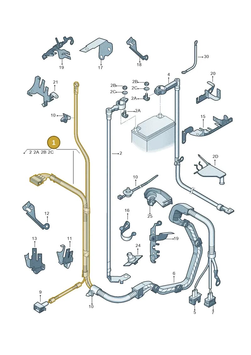 6R0971349AL — Skoda ROOMSTER               06> (2006-) diagram 481971650, position 1