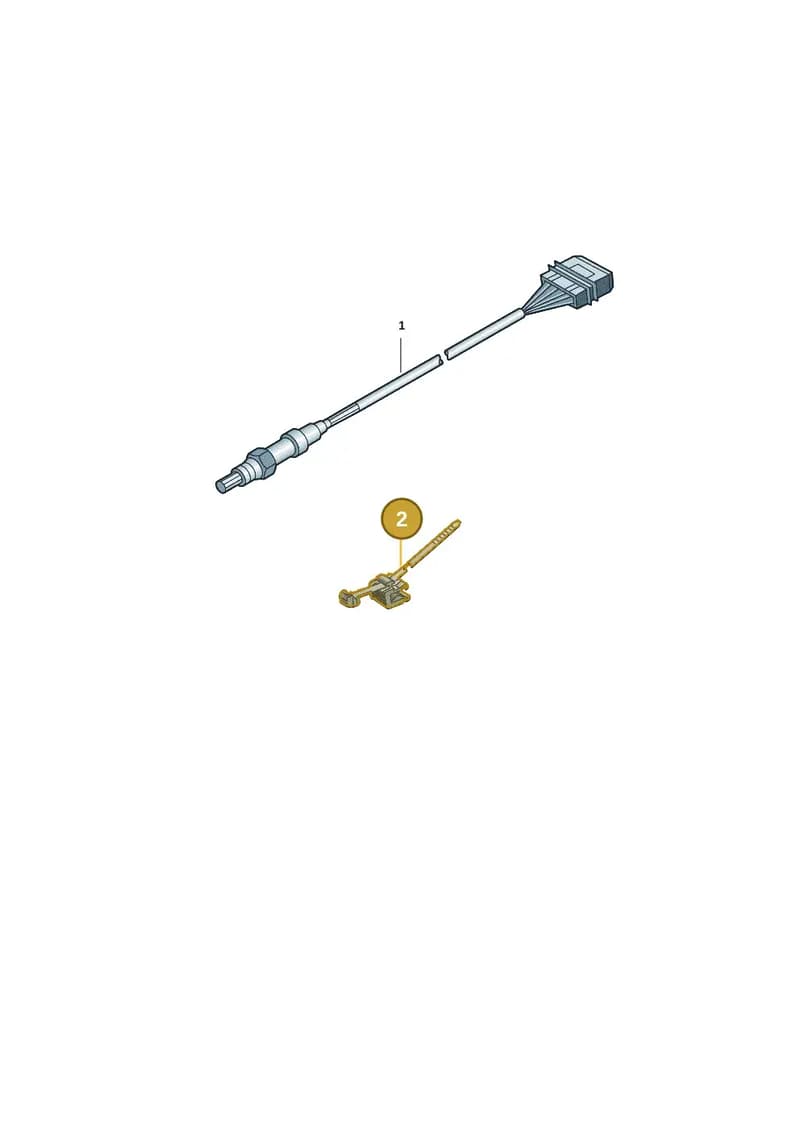6R0971497 — Audi A5 Limousine (2024-2025) diagram 8wk906020, position 2