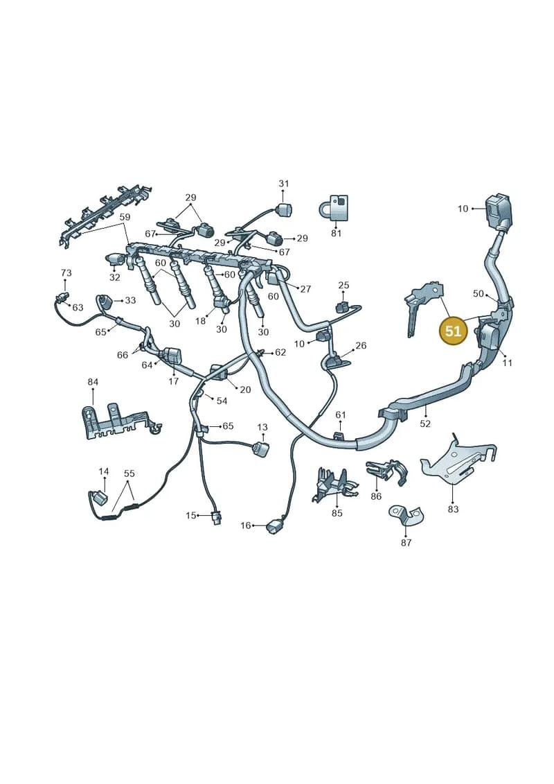 6R0971848 — SEAT Toledo Reference (2012-2015) diagram 697971200, position 51