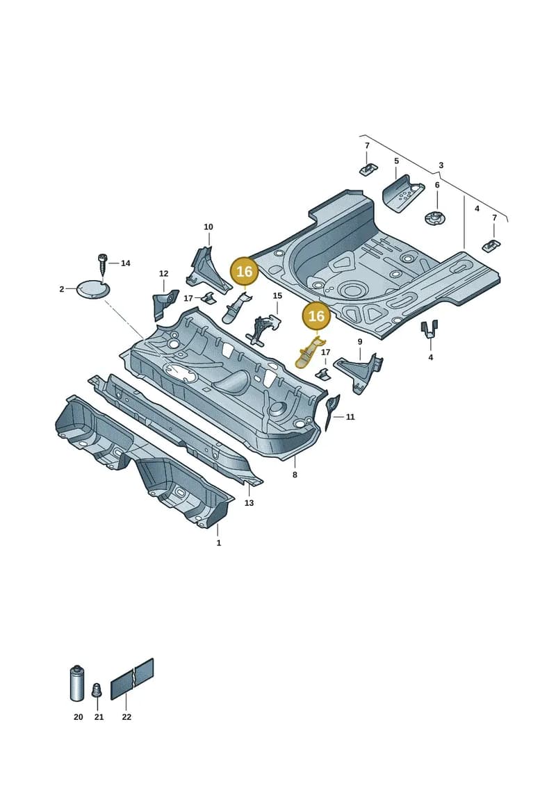 6RU886291E — Skoda Rapid (2012-2022) diagram 62x803020, position 16